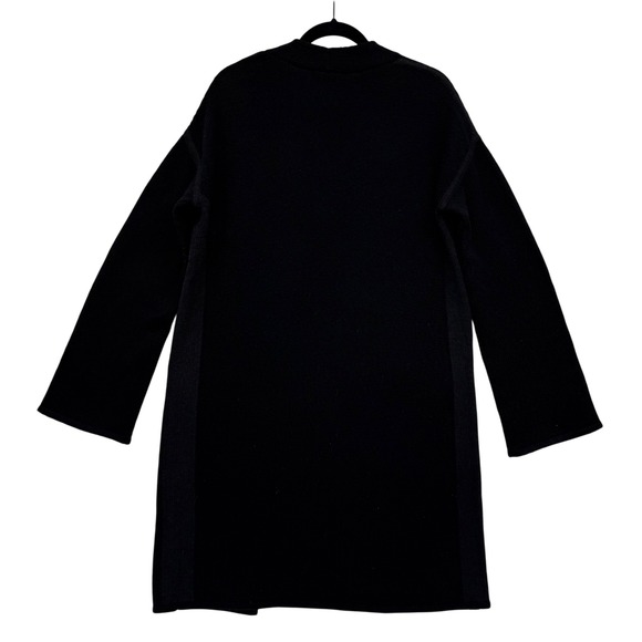 NWT Smartwool Womens‎ Cozy Lodge Sweater Duster Black Size M Gorpcore Basic - Picture 7 of 7
